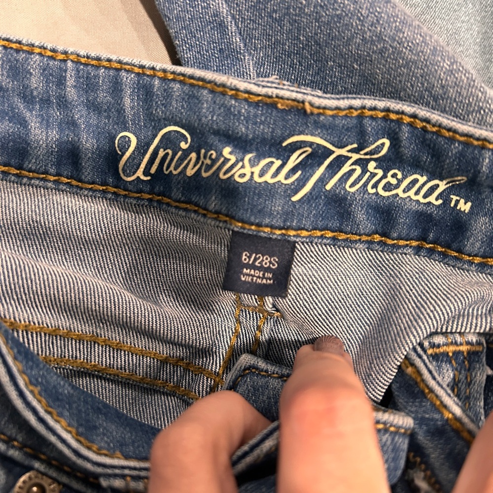 Universal Thread High Rise Blue Jeans - Picture 6 of 6